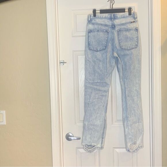 KanCan Distressed Boyfriend Button Fly Jeans Size 5/26 - Picture 12 of 12